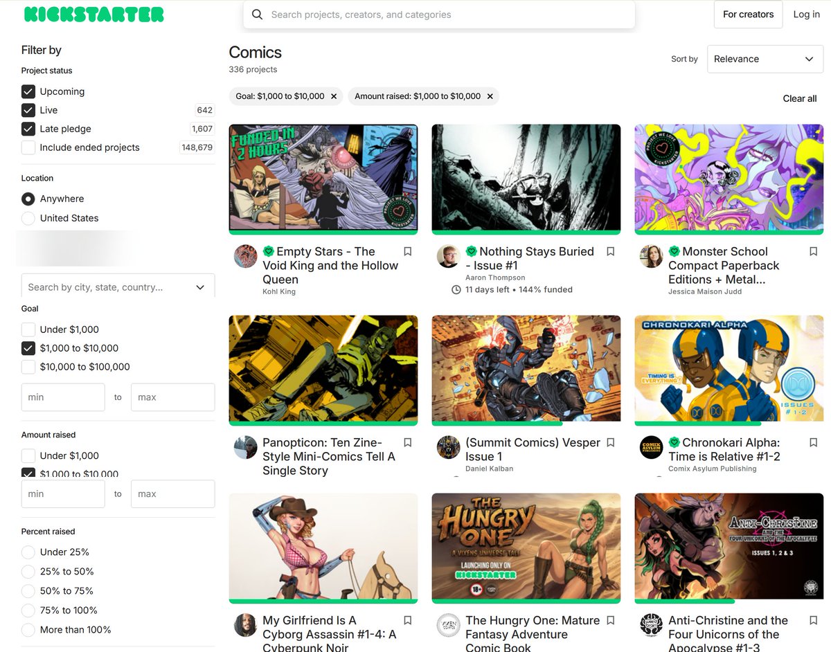 ComicBookSchool's tweet photo. Sunday is a good day to see what independent creators have on #Kickstarter & other crowd-funding platforms.
Find something that excites you. Support independent creators.
#comicbookschool #comicbooks
@FAS0L0 @DeannaDestito13 https://t.co/G2X6GnN8Oi