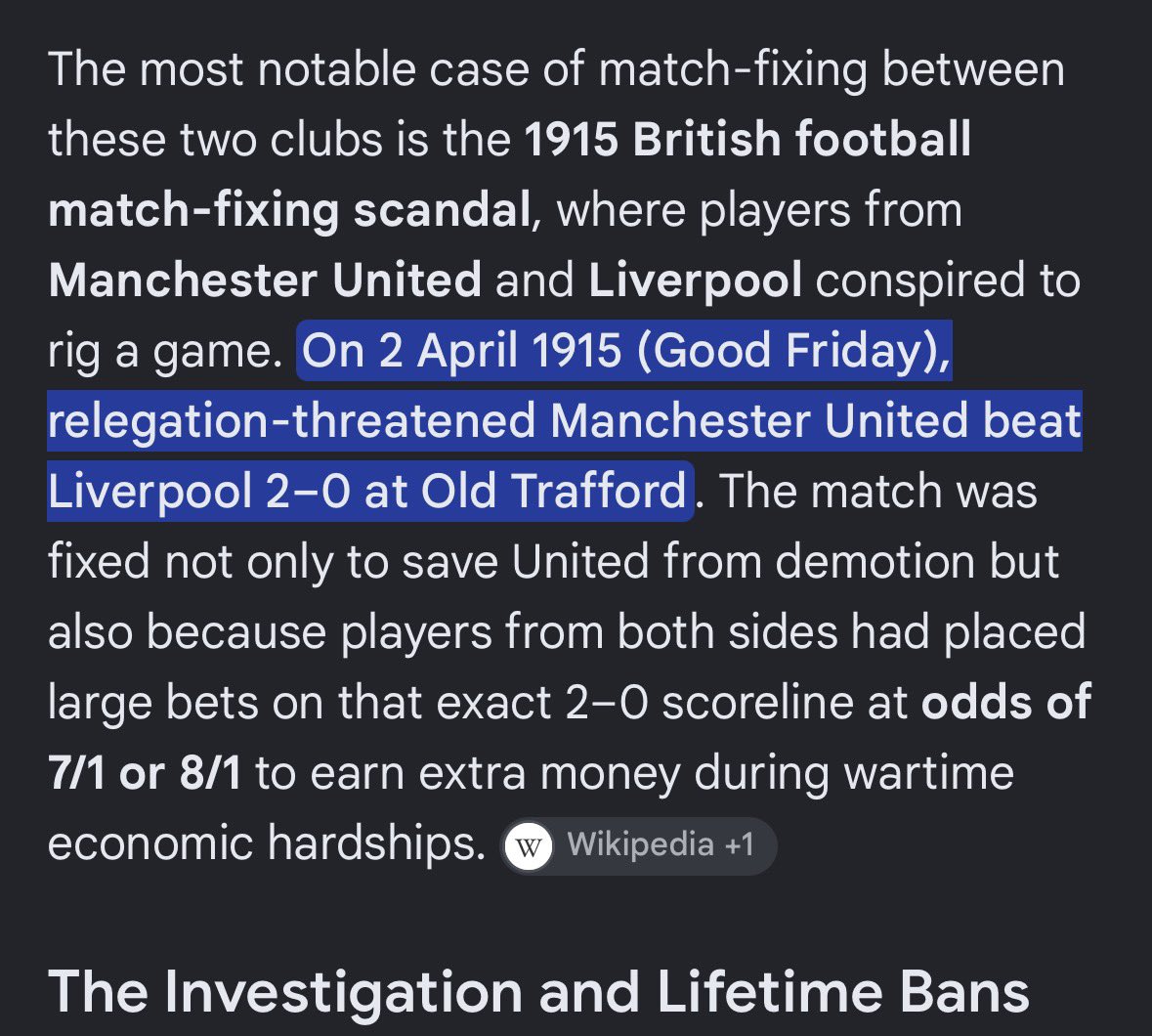 JIMCITEH's tweet photo. I don’t care how far back this is … 
Strip them both of their trophies… 
Built on a foundation of cheating and lies 
@ManUtd  @LFC 
Actual match fixing … 
#cheats #matchfixing https://t.co/y15yuUztKz