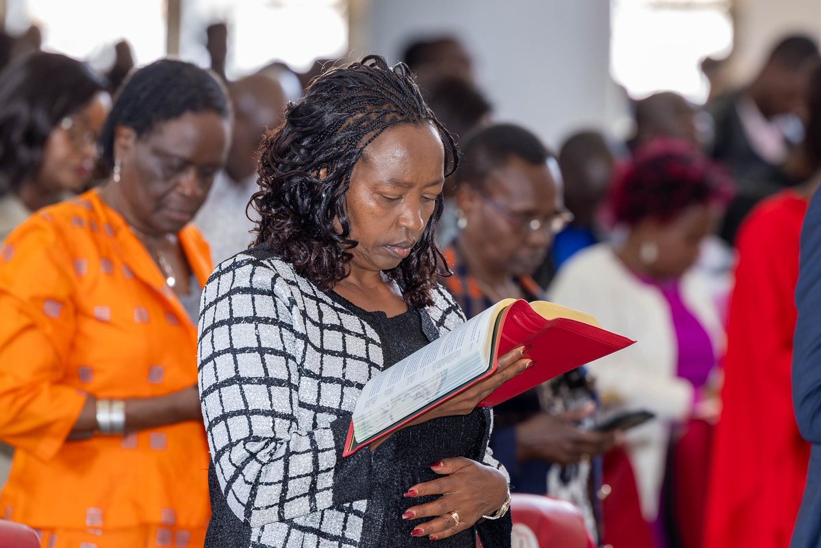 MamaRachelRuto's tweet photo. The story of Lazarus and the rich man is a call to live with compassion, generosity and a heart that responds to the needs of those around us. It reminds us that the blessings and opportunities entrusted to us come with a responsibility to care for others and to use what we have to make a difference in the lives of those in need.

As we reflect on God’s Word, may we never become so comfortable that we fail to see those at our doorstep. May we be willing to share, to serve and to extend a helping hand whenever we have the opportunity.

I joined brethren for worship and fellowship at AIC Milimani Church in Nairobi.