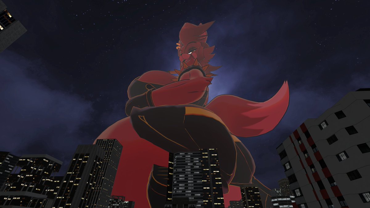 giantess_fexa's tweet photo. Enjoy the view down there little ones!~

#furry #sizetwitter #vrchat https://t.co/T1yaE9v9WW