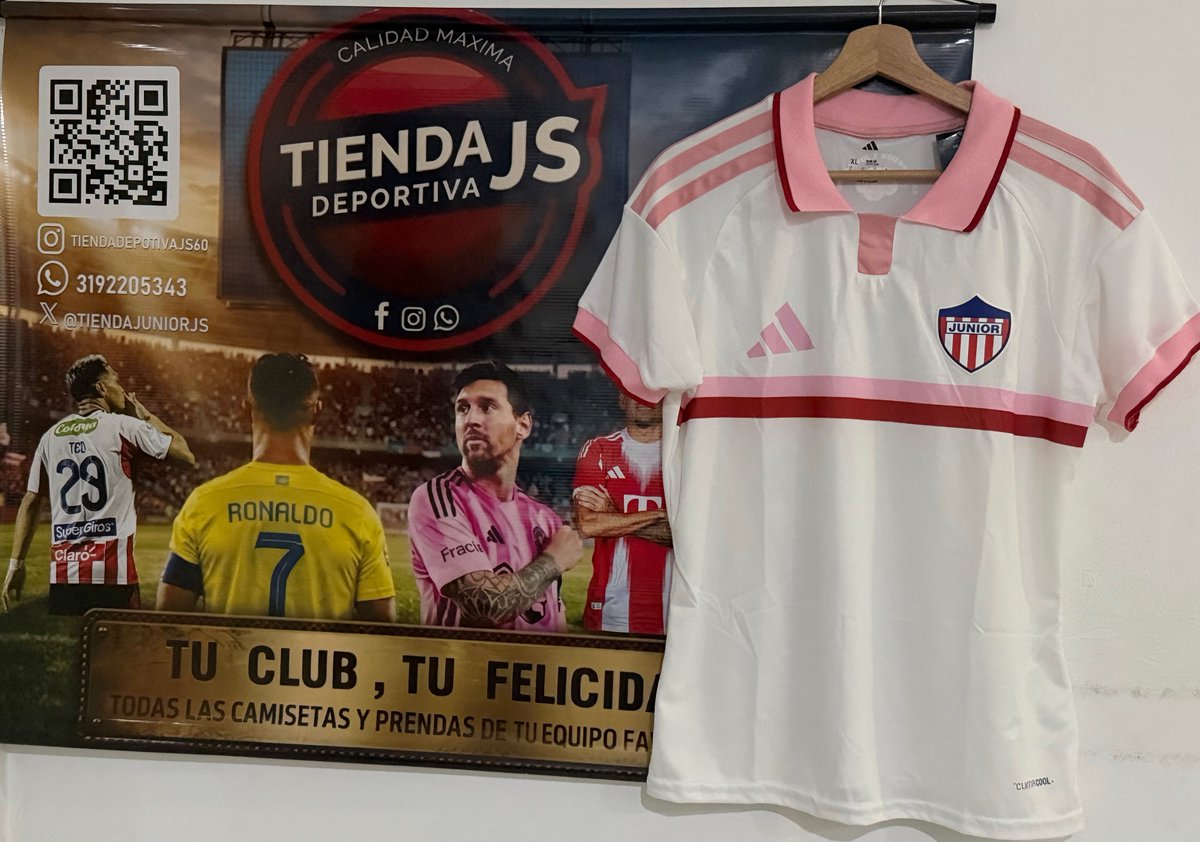 tiendajuniorjs's tweet photo. 😍 Junior días. 
🛒 Estas y más prendas disponibles
📱https://t.co/fOVIM86eft 👈
🛵 Domicilios @Cejotaprofeta69 
✈️ Envios nacionales
@jpunettnovoa1 @andyb1522 @ingcarlosmb @zuleSCOUT1 @lanenalagut @IncogRojiblanco @LNunez_13 @leonel_juniorh @viecco11 @Opinion1924 @ValerieInLove https://t.co/y8mIvv9pix