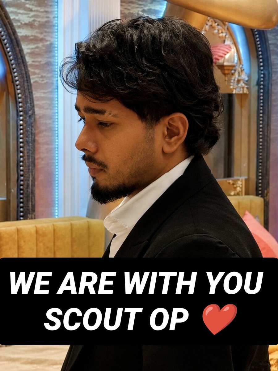 me_madmaxxxxx's tweet photo. From Day 1, Scout has played from the heart and treated people like family. Yet instead of letting him play his game, the makers seem more interested in creating conflicts for content and TRP.

I’ve watched Bigg Boss for 7–8 years, and lately the pattern feels increasingly familiar: genuine contestants get pushed into controversies while others seem to receive a much softer narrative.

Whatever the edit shows, Scout’s family and fans know the person they’re supporting. Don’t break someone’s confidence just to create a storyline.

#ScoutOP #ScoutArmy #BiggBoss20 #Scout #BB20