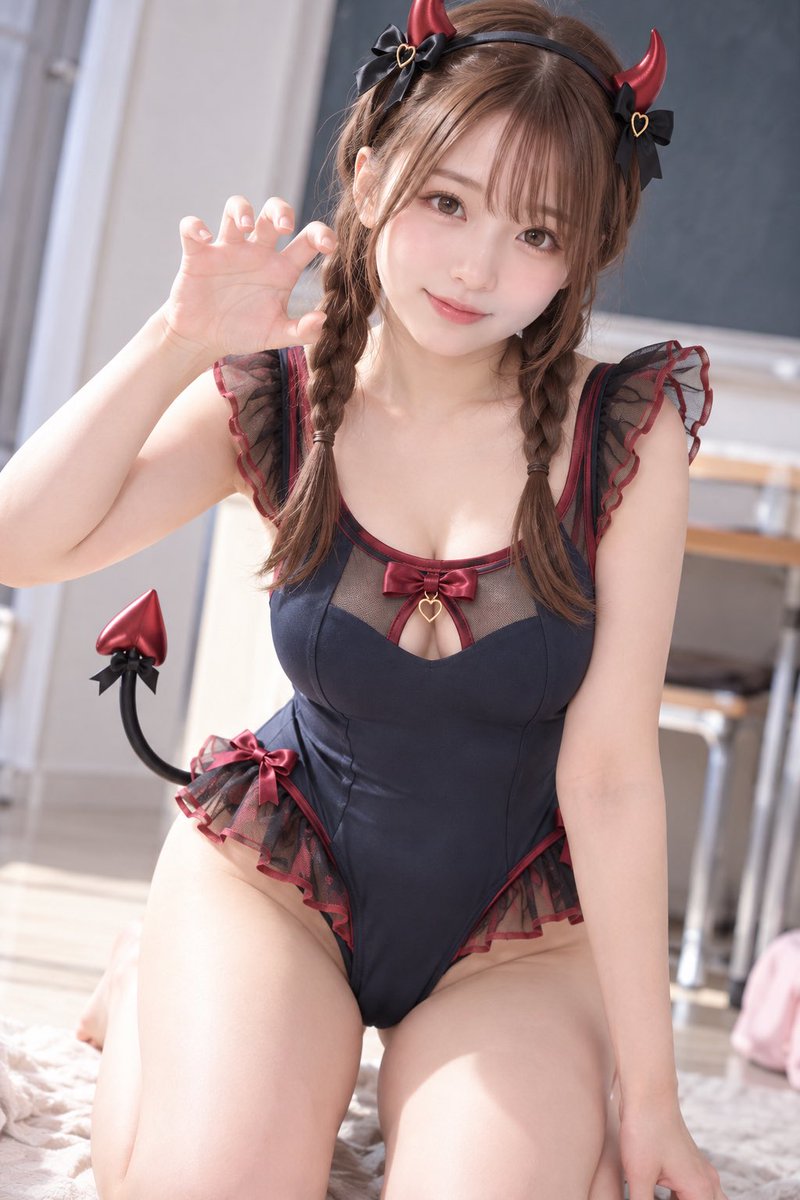 miorinjk's tweet photo. 小悪魔ちゃんになってみました👿 https://t.co/6y1nsmxnoK