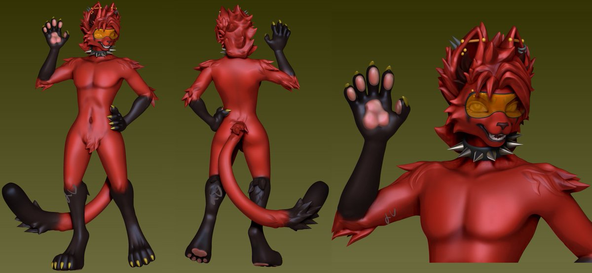 luvixxx1's tweet photo. Model for one of the raffle winners @Takaregal !
#furryartㅤㅤㅤ https://t.co/IUo6Pfxl0A