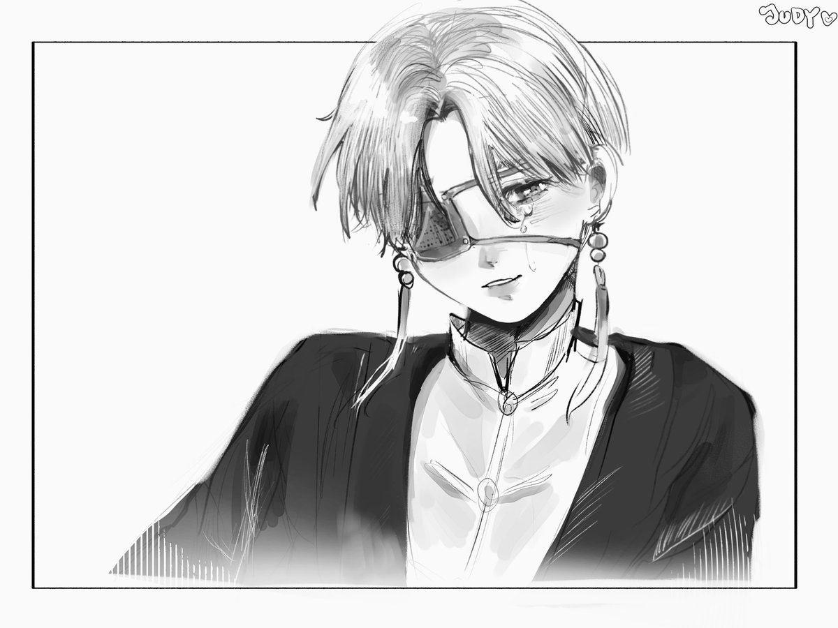 junqu_u's tweet photo. drawing him crying yet again cuz why not https://t.co/2U9zjGNcQf