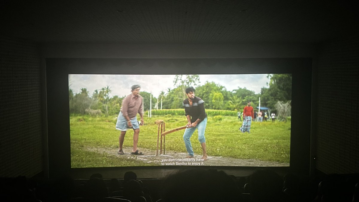 harshith_ganesh's tweet photo. This movie shld win thats it thats the review 

Olle feel good movie
(Movie mugudmele prasanna theatre ticket hariyo uncle was proudly asking each and everyone “engithu kannada movie” 😭😭🔥) https://t.co/mjdmTQCCCF