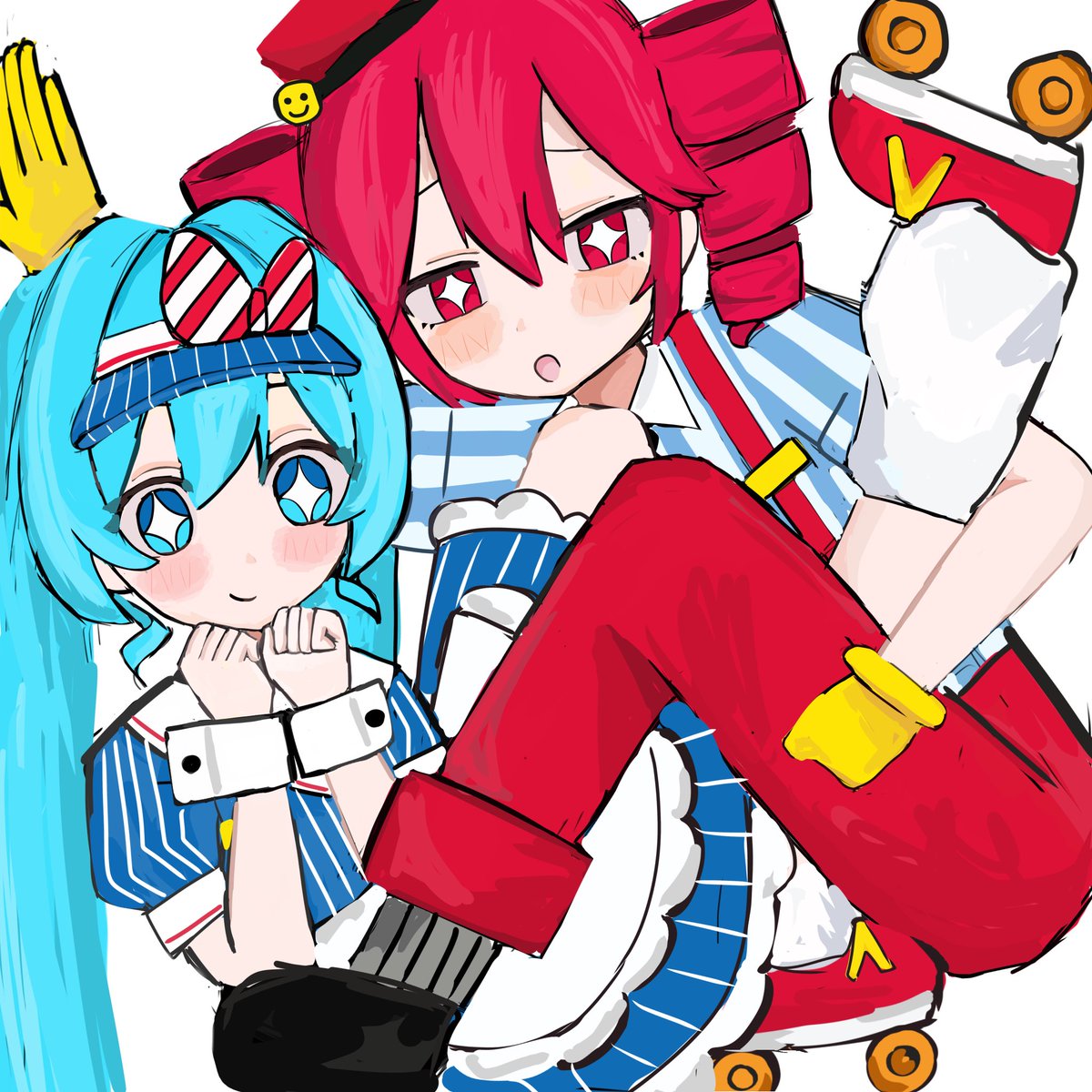 VOCALOIllust's tweet photo. https://t.co/hSAdymF5DD