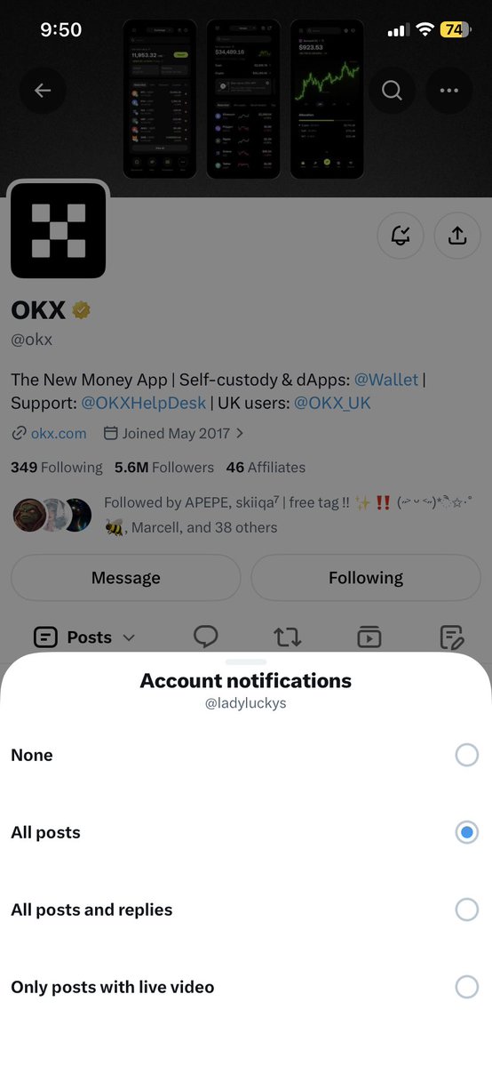 ladyluckys's tweet photo. @okx GRID
SIGNAL
ICEBERG 
DCA
ARBITRAGE

Try and try until @okx notice me 🙏🫶🏻 https://t.co/2H9Srx1VmC