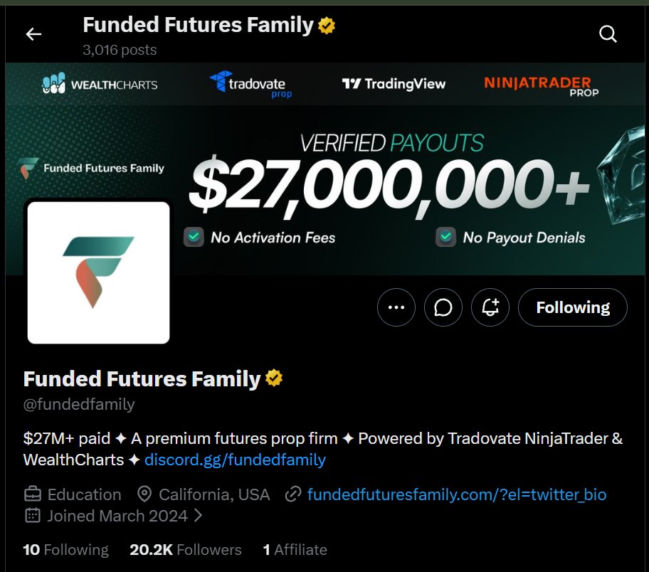 goledavido's tweet photo. @fundedfamily getting a payout every 5 trading days is a huge plus https://t.co/156cQII20N