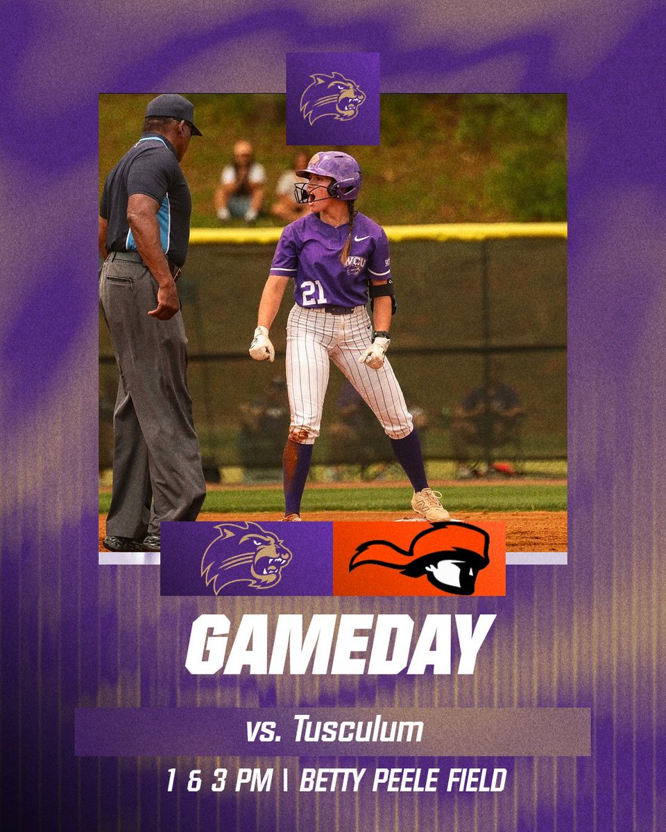 CatamountSB's tweet photo. GAMEDAY! Cats will play✌️today vs. Tusculum! 

📅 September 27, 2026
⏰ 1 &amp; 3 PM
📍 Betty Peele Field

#WheeAreOne #Team22 https://t.co/cAMemaKpbo