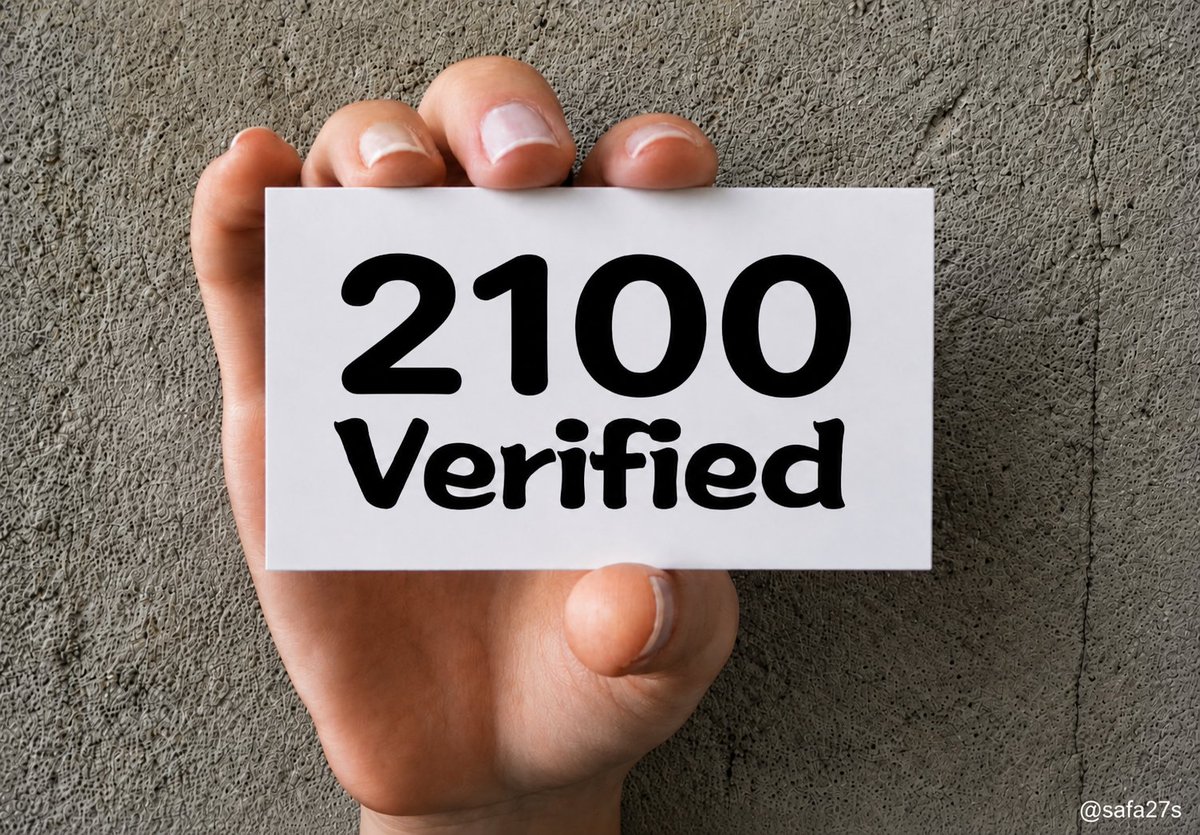 safa27s's tweet photo. Do you need 2100+ followers? ✨

Say “Active ” 👋

Let’s grow your profile https://t.co/E63Hd9DOrX