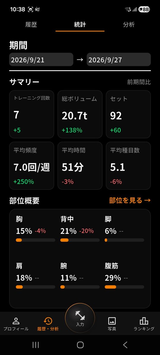 keitotk7008's tweet photo. 筋トレアプリの｢GoGym｣の進捗

シルバーウィークで終わらせるつもりでずっと作業してました
cursor もpro+になってます…
アプリ自体はほぼ完了してます!
来週くらいにはクローズドテスト出したいなと。
ジムでトレーニングしてる方に使って欲しいので宣伝の一枚画像も作りつつ動作テスト中です! https://t.co/HydrywgLnT