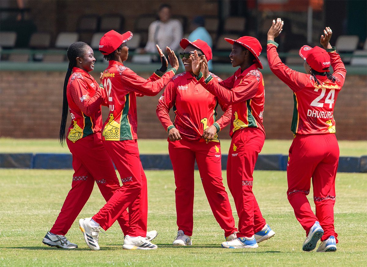 AdamTheofilatos's tweet photo. It’s been a long time coming but Zimbabwe Women have secured their best win in international cricket- stunning 4 wicket win of the West Indies in Harare❤️🇿🇼 a huge congrats to the ladies! https://t.co/CE1dZ6qkxa