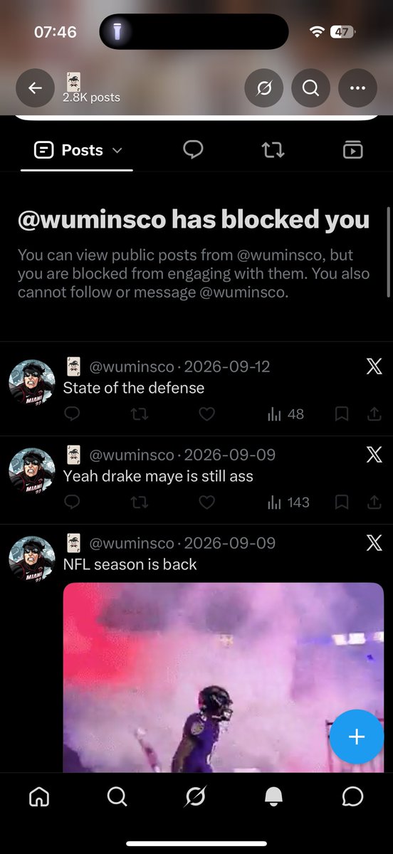 DaedAouar's tweet photo. @wuminsco State of you deleting posts of you getting bitched 🤣😂🤣😂😂😂😂😂 https://t.co/hSNW4ioz6E