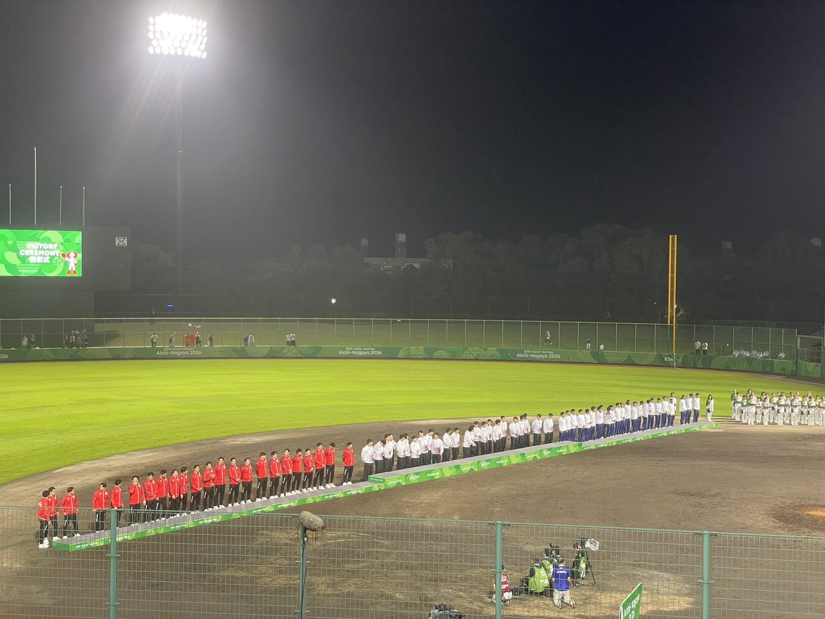makemirumiru36's tweet photo. アジア大会
韓国🥇日本🥈台湾🥉
おめでとう⚾️ https://t.co/Zg6sGY7kAy
