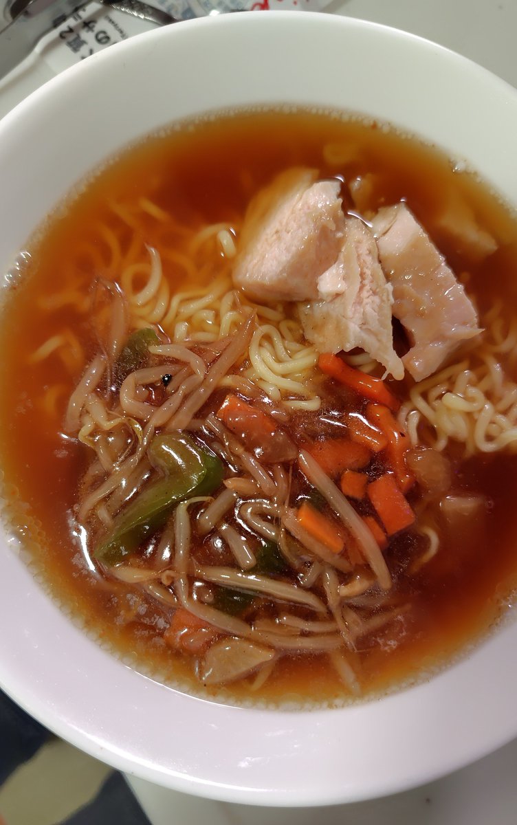 Ako53744640's tweet photo. #ラーメン　#おうちご飯
あんかけラーメン https://t.co/WE7b3b2w75