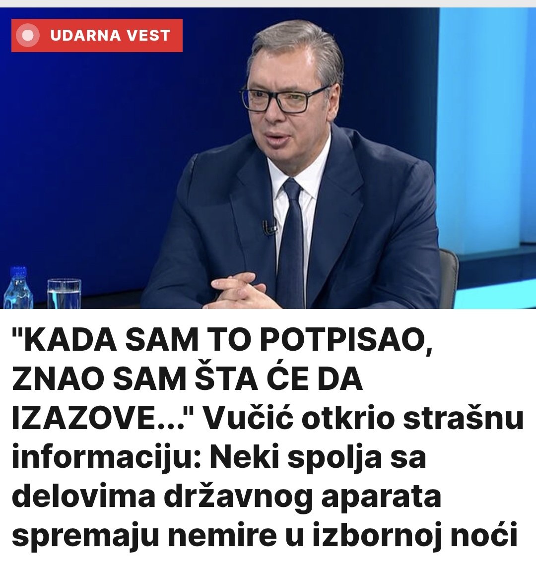 DraganaGaga0803's tweet photo. Nema tog političkog cilja koji opravdava nasilje i haos. Srbija mora ostati mirna i stabilna. https://t.co/oLzCabolEg
