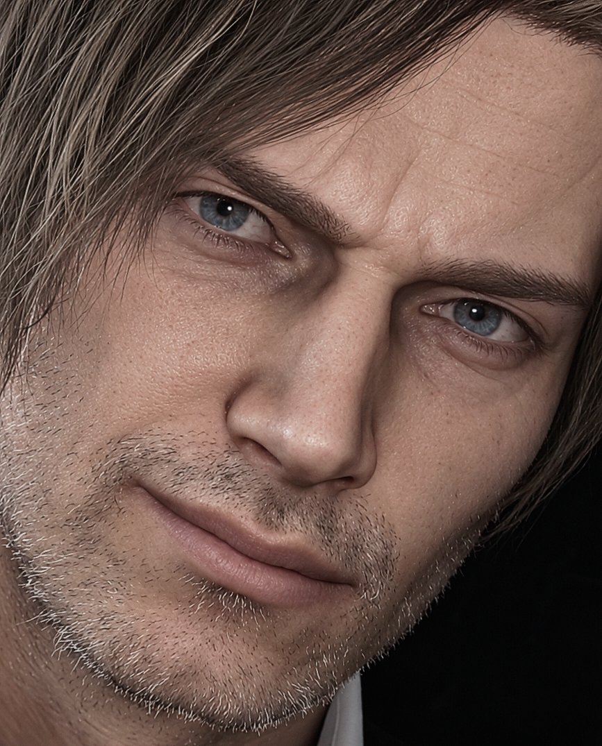 AikaXx_art's tweet photo. Screenshot edits made by me // i love his face so much ❤️🥰 #leonkennedy #residentevilrequiem #Residentevil9 #re9 #leonkennedyedit #Residentevil https://t.co/2yEvBvgWpf