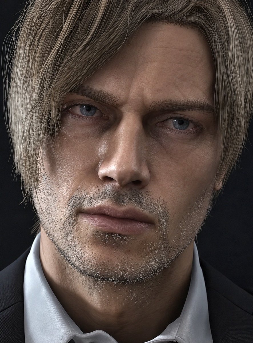 AikaXx_art's tweet photo. Screenshot edits made by me // i love his face so much ❤️🥰 #leonkennedy #residentevilrequiem #Residentevil9 #re9 #leonkennedyedit #Residentevil https://t.co/2yEvBvgWpf
