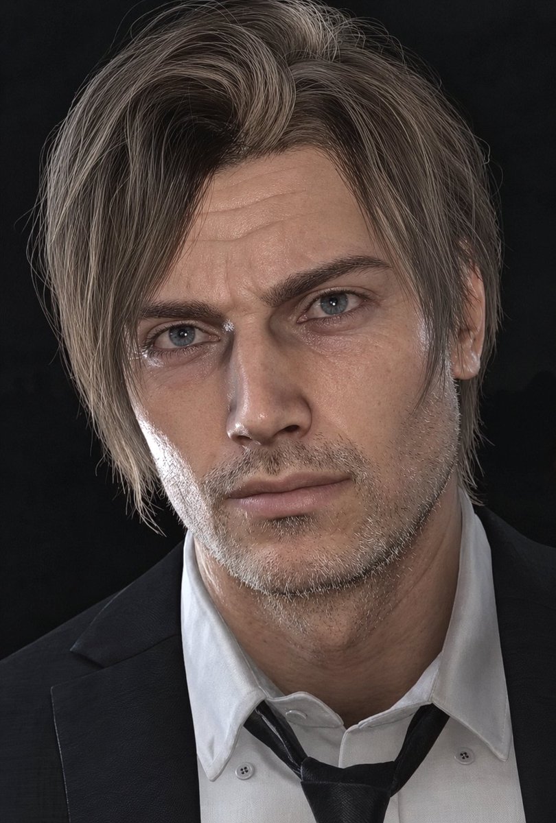 AikaXx_art's tweet photo. Screenshot edits made by me // i love his face so much ❤️🥰 #leonkennedy #residentevilrequiem #Residentevil9 #re9 #leonkennedyedit #Residentevil https://t.co/2yEvBvgWpf