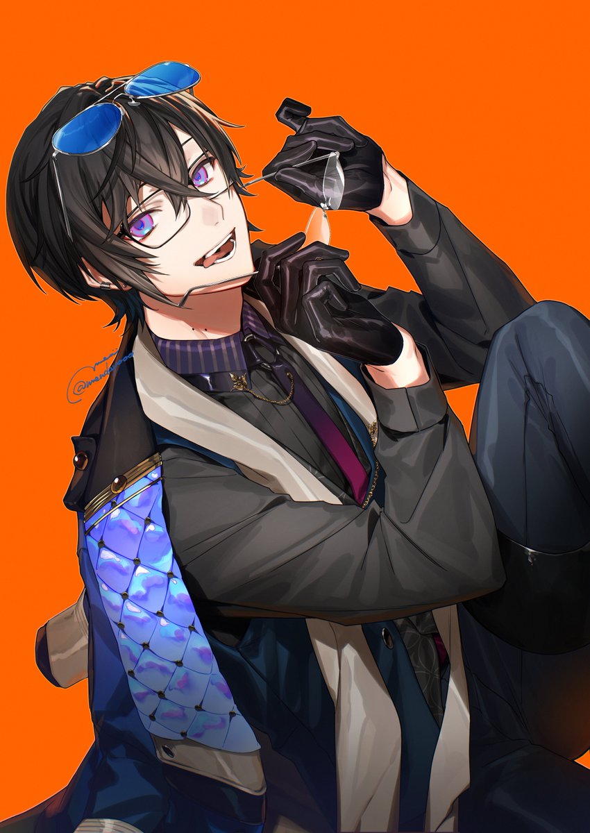 mendayooo's tweet photo. サクカ用に描いた息抜き絵🧡👓 https://t.co/ySJdUbzHbs