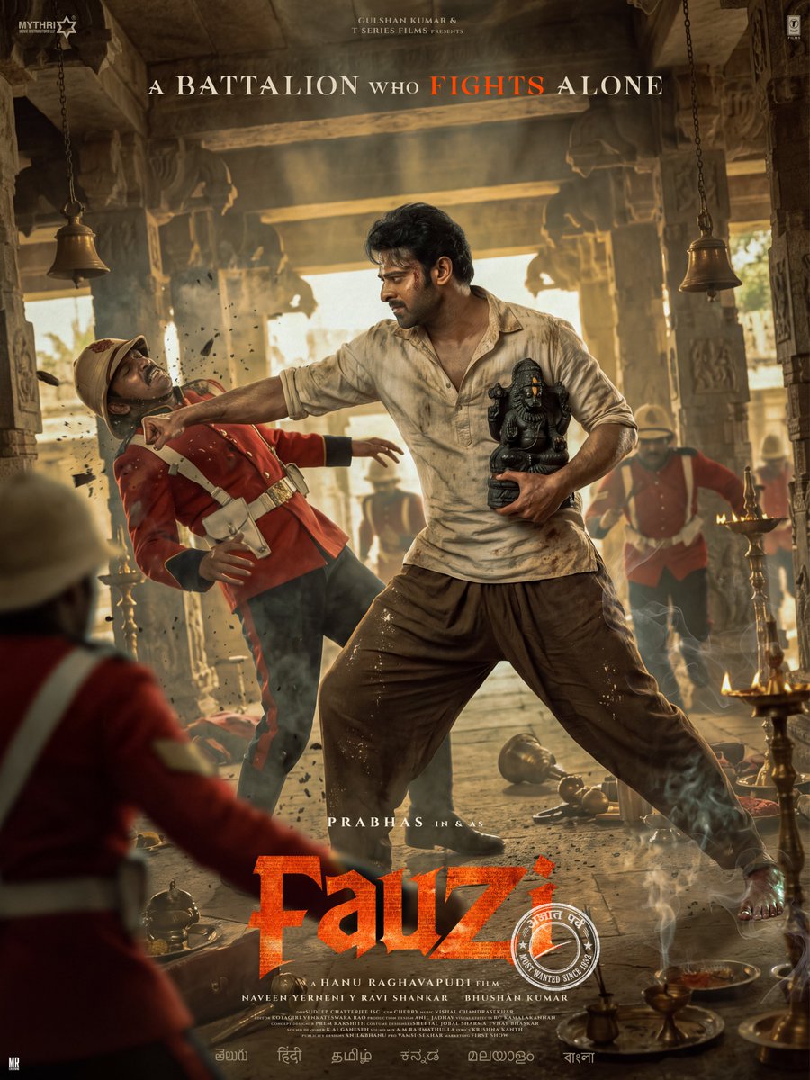mrcreations6675's tweet photo. Concept Poster Design for #Fauzi 🪖🎖️

#Prabhas #Imanvi 
@FauziTheMovie @MythriOfficial @hanurpudi #MithunChakraborty #JayaPrada @AnupamPKher @Composer_Vishal @sudeepdop @kk_lyricist @MrSheetalsharma @rckamalakannan #KotagiriVenkateswaraRao @MythriOfficial @TSeries #TSeriesFilms https://t.co/BoPXFW79qn