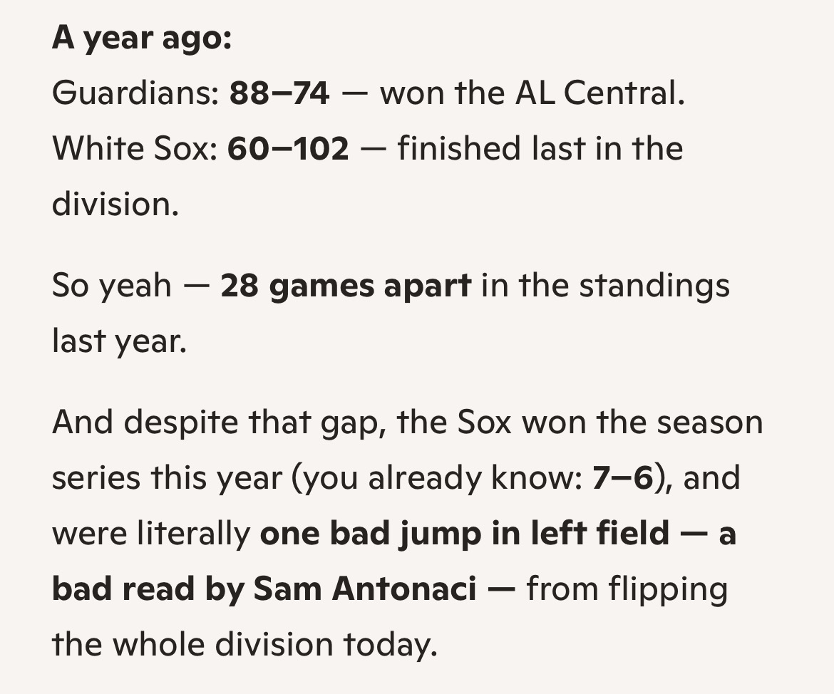 DubyaBill's tweet photo. @theblockspot #Whitesox #Itaintover https://t.co/2vy0YkcLoG