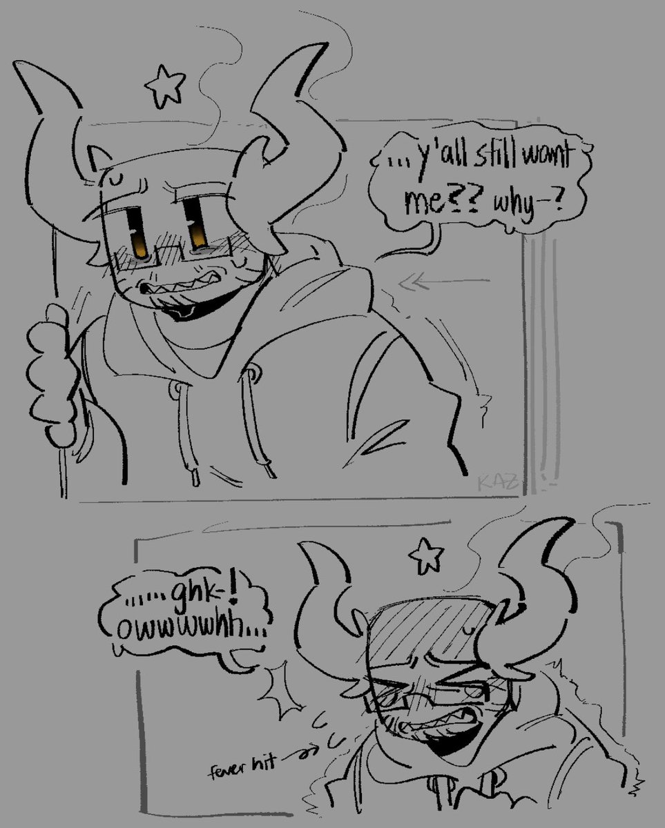 KaKaZP3's tweet photo. hello!! kaz here; recently, after a long irl break, my old main had been hacked. im unsure if i’ll get it back but i’ll most likely be posting here from now on! feel free to follow me, i’ll try to be active as much as i can

also starlight gets a fever bc i think i have one rn 💥 https://t.co/y5Qy6tBk0R