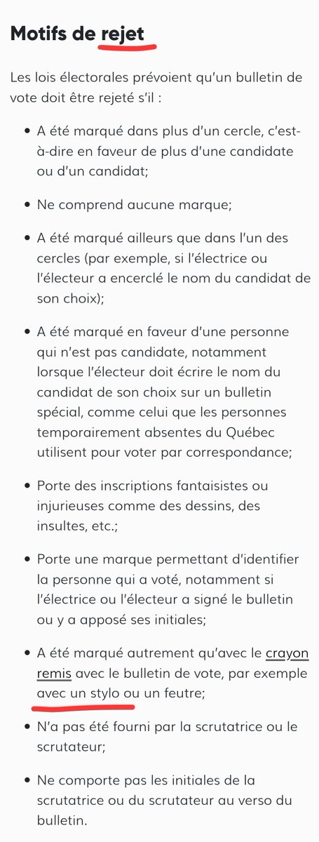 matriceconcern's tweet photo. @naudway @E_Duhaime Rejet de bulletins de vote – Élections Québec https://t.co/GpblsV5nB5 https://t.co/zMYvW5Gzyg