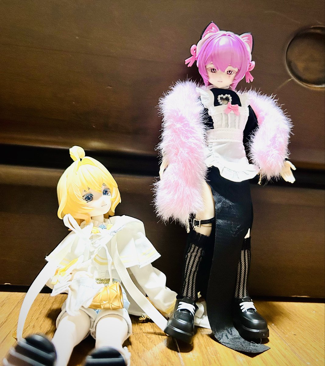 DoDopgpo's tweet photo. カカプラ名古屋店さんのシクレ確定福袋でお迎えしました！
かわいいツインテちゃんは福引で頂いた！！ https://t.co/MEj32NoBnq
