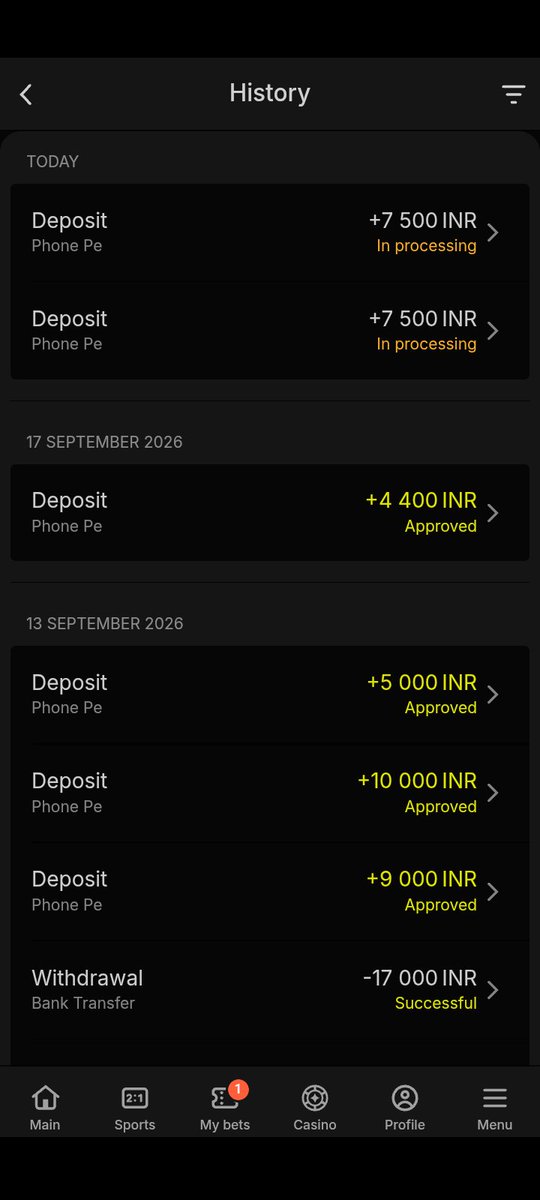 Monu81543361's tweet photo. @ProteasMenCSA Fraud @ParimatchUK My deposit still not added in my gaming account. How long I will follow up with pathetic gaming app? https://t.co/Se5DwJJnCS