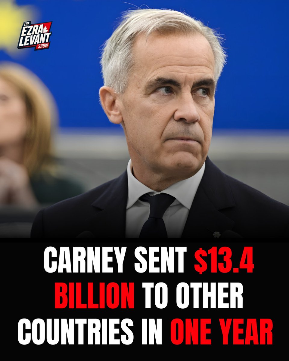 Patriote1958Qc's tweet photo. ezra.levant

13,4 milliards de dollars. En une seule année. Versés à d'autres pays 🤔🤦‍♀️🤦‍♂️

Ces chiffres proviennent du rapport même d'Ottawa au Parlement 🇨🇦 pour 2024-2025.

L'Ukraine a reçu 3,1 milliards de dollars, principalement sous forme de prêts.
L'Éthiopie, 265 millions de dollars.
Haïti, 168 millions de dollars.
Les territoires palestiniens, 167 millions de dollars.

Une somme supplémentaire de 1,96 milliard de dollars a transité par Immigration Canada pour le soutien aux réfugiés et a été comptabilisée comme aide internationale.

Pendant ce temps, les Canadiens font la queue en nombre record devant les banques alimentaires.

La charité commence par soi-même. Les libéraux n'ont jamais reçu le message.