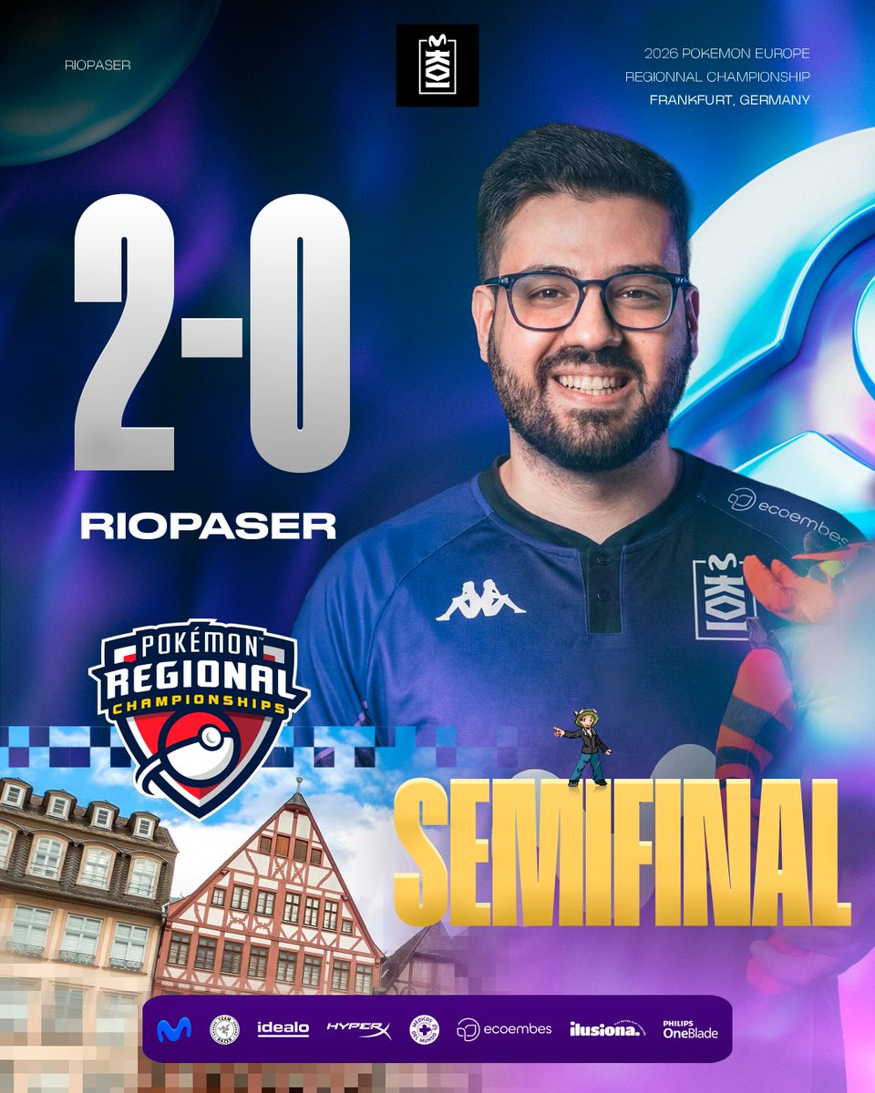 MovistarKOI's tweet photo. MASTERCLASS Y A LA GRAN FINAL DE FRANKFURT. 

#goMKOI #MKOIWIN https://t.co/jp0YJeneb5