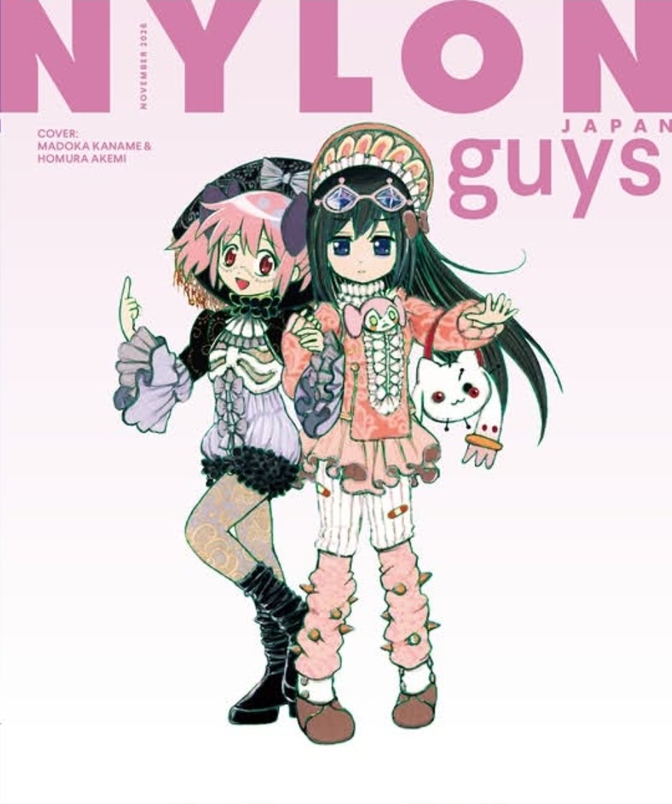 hourlymadohomu's tweet photo. new madohomu art for nylon japan !!

#MadokaNoBrasil https://t.co/abxEOXRfTS