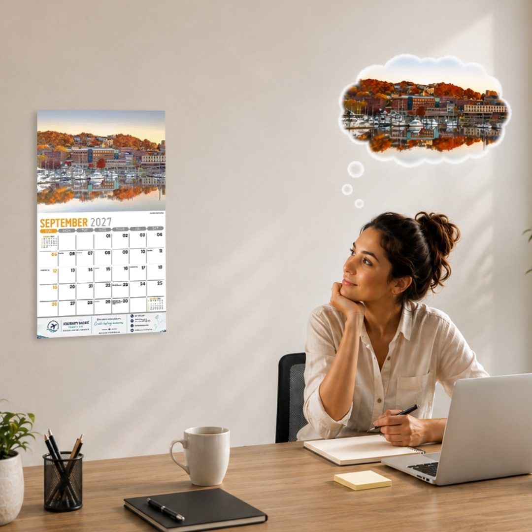 CalendarsDIRECT's tweet photo. Happy World Tourism Day!

Just like travel broadens horizons, a custom promotional calendar keeps your brand visible and top-of-mind all year long.

Where will your brand travel next? Take a look at our calendar selection today: https://t.co/fCRIGiCuRX

#WorldTourismDay https://t.co/Ktm6XO6McK