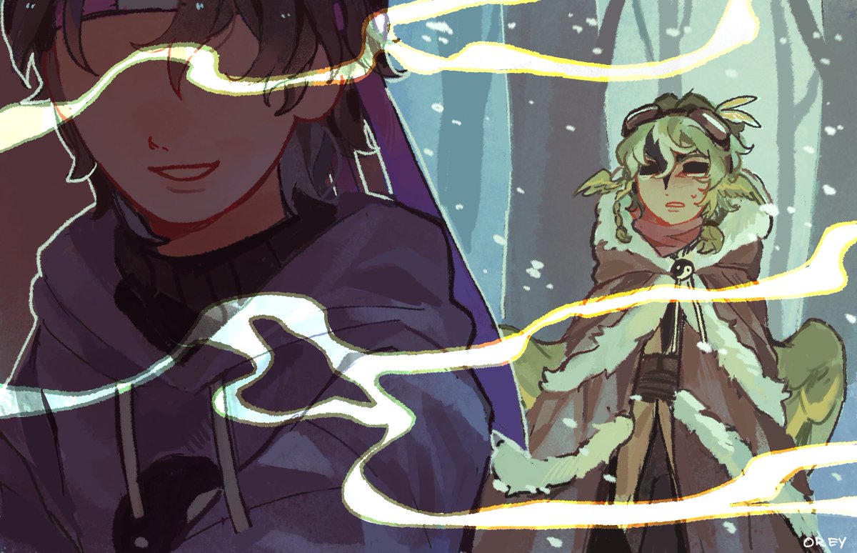 oreycomet's tweet photo. // uu spoilers

the fake player https://t.co/6KF3OChORC