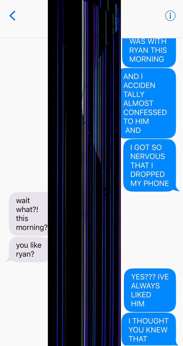 shiningother's tweet photo. broken screen — happy #ryanaim week!!! https://t.co/MULHVJUr8g