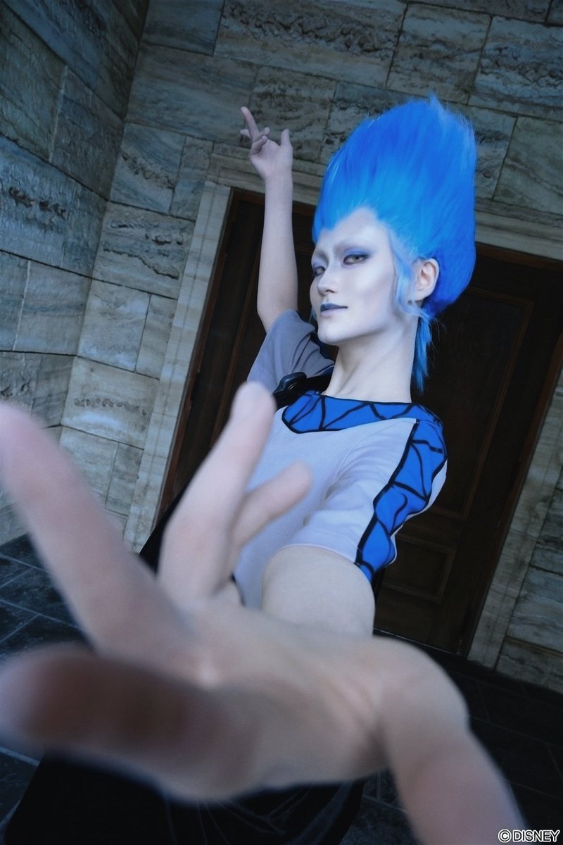 Sekisyu_D_V's tweet photo. ---
【Hercules】

Hades
Cam : Disneyland camera cast

---

Come here right now...

 #Dハロ仮装  #Dハロ2026   #せきしゅう仮装 https://t.co/TBLpJnsbRr