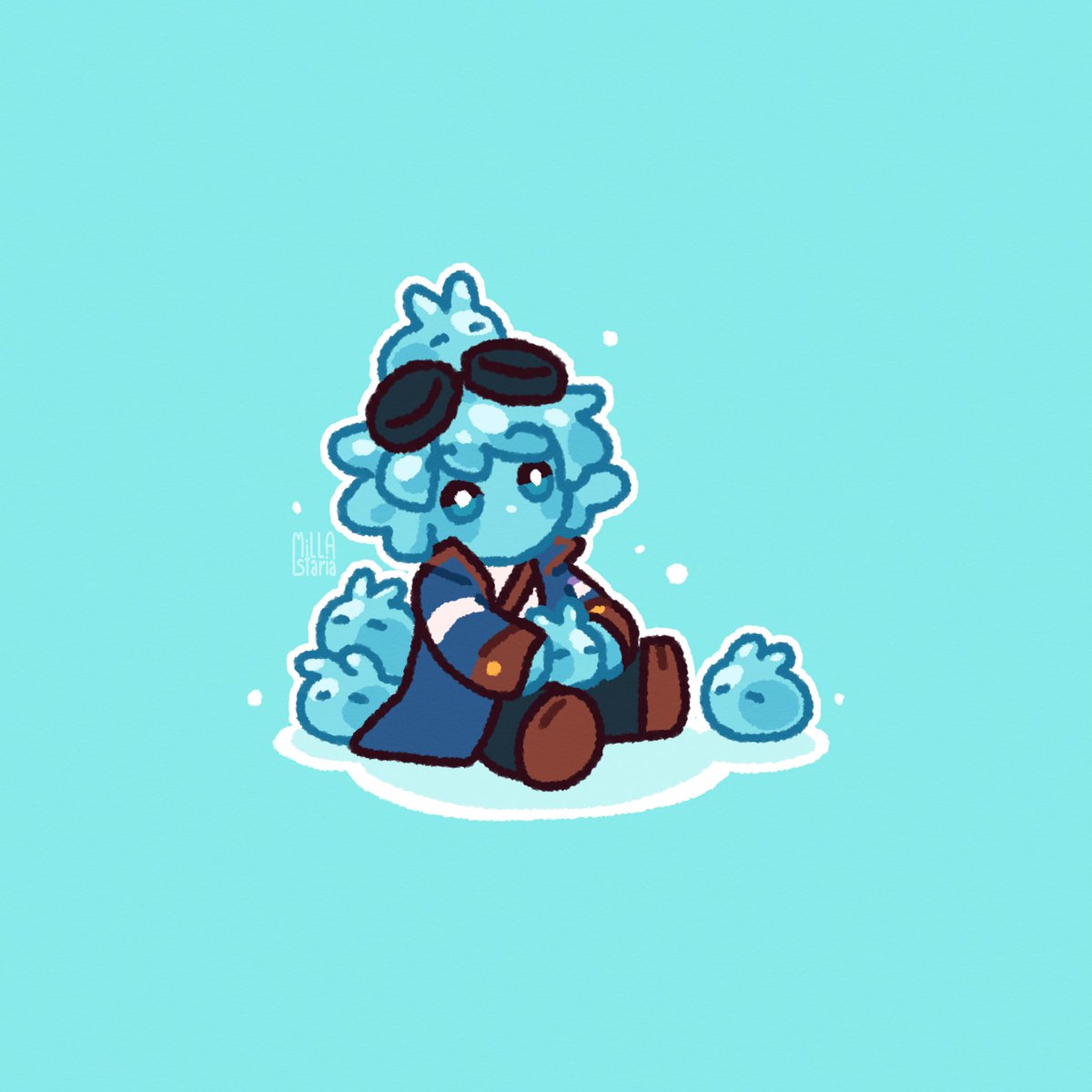 MillaStaria's tweet photo. today's mini fellas are 4c and the blubs

#minecraftlive #minecraft #4cvitfanart #minifellas #art https://t.co/Pncy0joVwJ