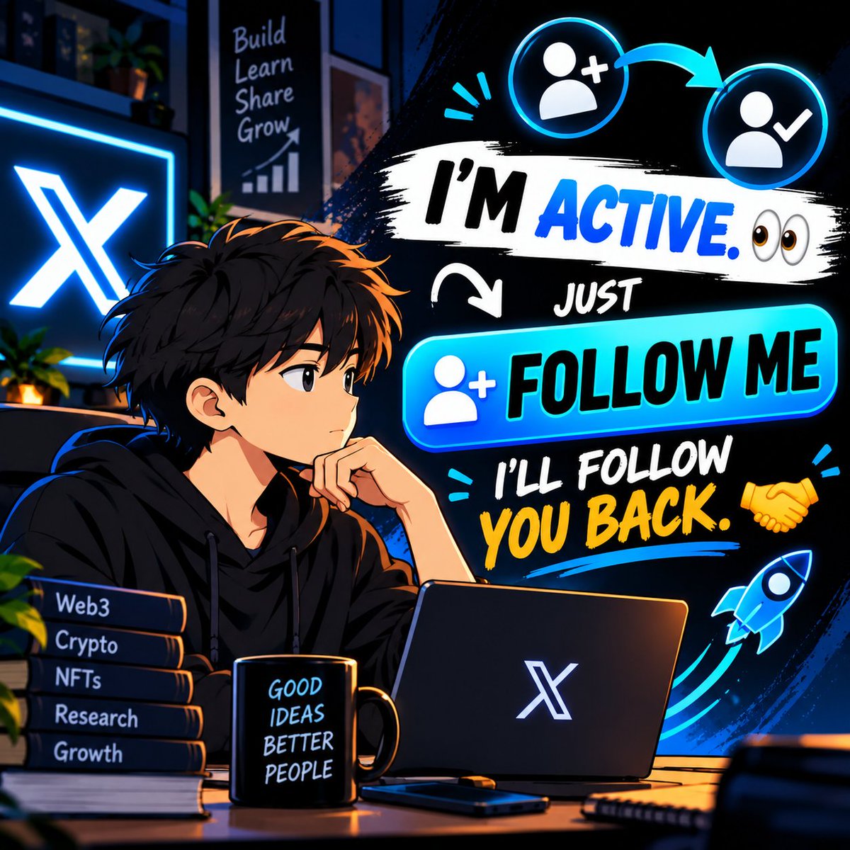 mdabidhasan236's tweet photo. Art is a start tools still waitI’m active. 👀
Just follow me — I’ll follow you back. 🤝🚀 https://t.co/23JqtGCYuB