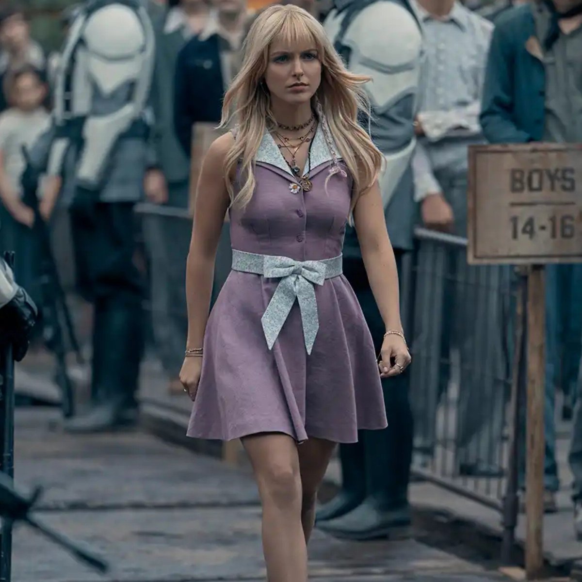 eternalroseanne's tweet photo. i can’t believe there was ever a time when people doubted Mckenna Grace could pull off Maysilee Donner’s bitchy, sassy, sharp-tongued personality. like THIS is literally her the moment they called her name and she stepped into the Capitol https://t.co/Z17C2TXqVW