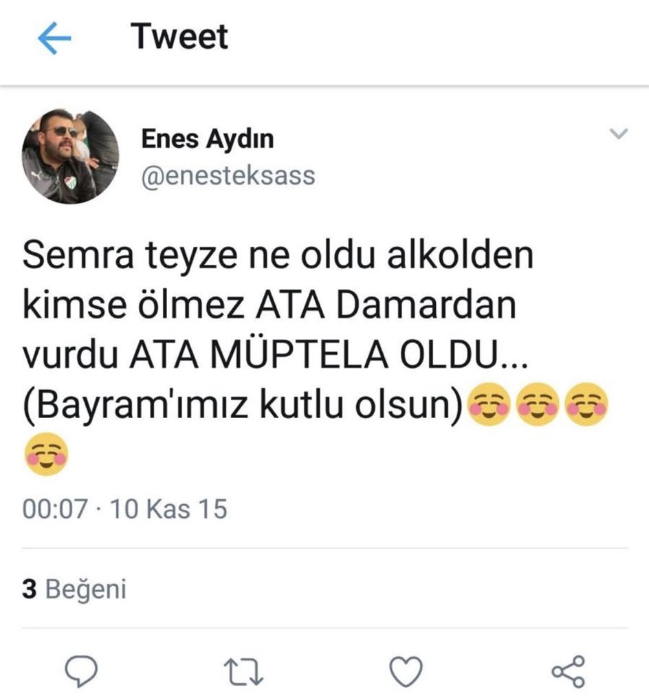 19Atacan03's tweet photo. bunlarada açıklama bekliyoruz çok delikanlısınız ya vatanı savunuyorsunuz her yerde haydi enes aydın abiniz cami tuvaletinde damardan eroin alırkenmi yazdı bunları bahanenizi bekliyoruz kolpaların en büyüğü @teksasorg ¿ https://t.co/76VhlUB4Pv