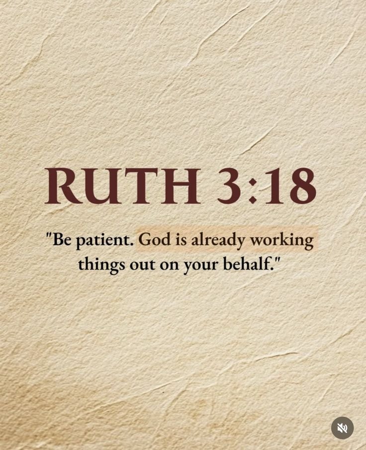 Oh_DearLord_'s tweet photo. RUTH 3:18 https://t.co/kDj4eKcdKU