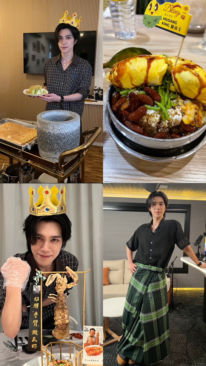 smoldejuns's tweet photo. hendery is having a BLAST of a birthday celebration in malaysia with musang king durian omg 😭 https://t.co/Yt9BMhueBz