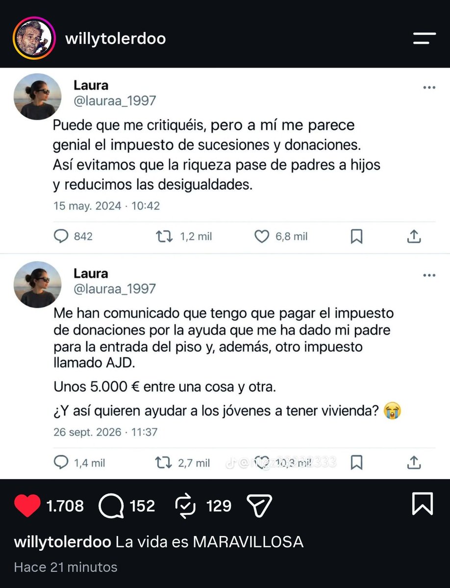 forocoches's tweet photo. A LAURA le ha dado una BOFETADA la vida

https://t.co/EceqPBqACk https://t.co/HhpZ5hb0bR