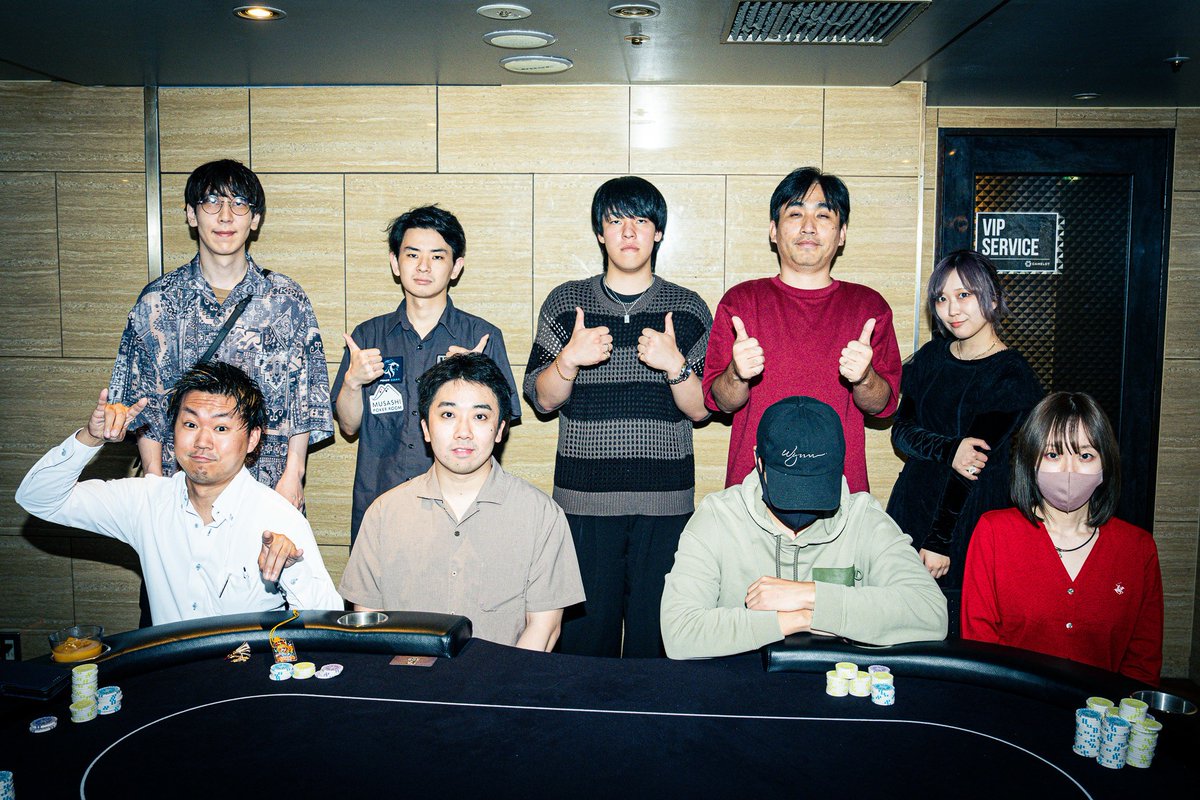 KOP_Japan's tweet photo. ⚜️Knights of Poker⚜️
【#13 Final Charge】
ついにFTになりました❗️
数々の戦いを制し、見事勝ち残ったプレイヤーの皆様です✨
1. ごたんぢ 79,000点
2. IwaIwa28 266,000点
3. Mazzo 43,500点
4. ゆー 45,500点
5. atswada 162,500点
6. しょ 112,000点
7. Jin 95,500点
8. なおと 78,000点
9. ばじる 32,000点
(敬称略)
皆様、玉座を目指して頑張ってください‼️
#KOP
#KnightsofPoker