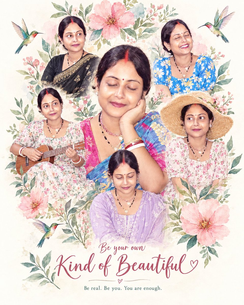 kamalofficial_'s tweet photo. Be your own kind of beautiful. 🌸✨ Be real, be you, and always remember—you are enough. 💗
#Beautiful #BeYourself #SelfLove #FloralAesthetic #PortraitPhotography #PositiveVibes #NatureLovers #WomenOfTwitter #Inspiration #Photography https://t.co/319qASRE3G
