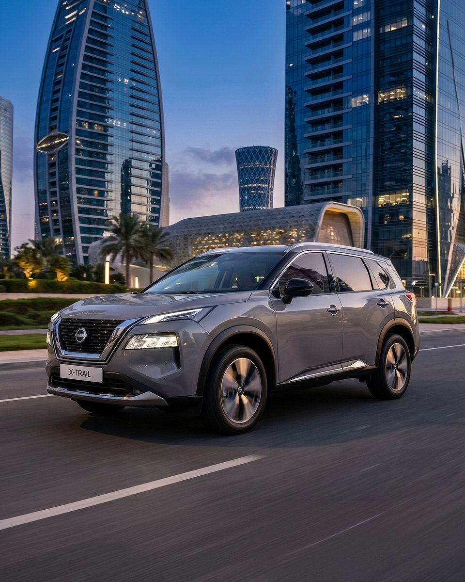 Nissan_QA's tweet photo. حين تهدأ المدينة، تبدأ متعة القيادة مع أكس-تريل.
استمتعوا بأداء قوي وكفاءة عالية مع محرك 2.5 لتر. #تحدّ_المألوف https://t.co/cJteL2ZT19