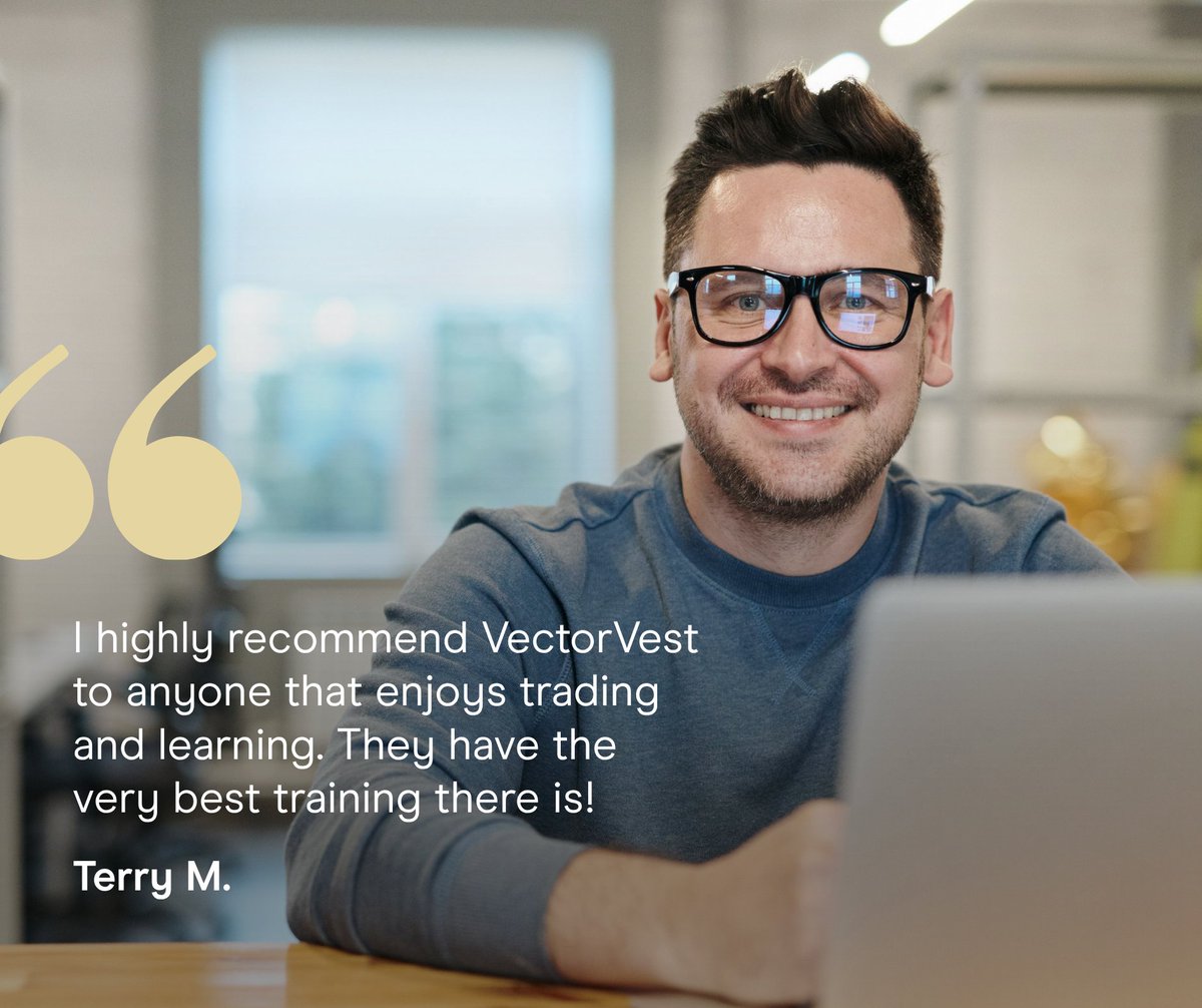 VectorVest's tweet photo. Terry says VectorVest helps make trading easier and more enjoyable with tools for stock searches, market timing, stop limits, and options, plus extensive training.

The goal? Learn the process, manage risk, and build a strategy that fits you. Learn more: https://t.co/nrniEHrdr2 https://t.co/dBTWG8uauj