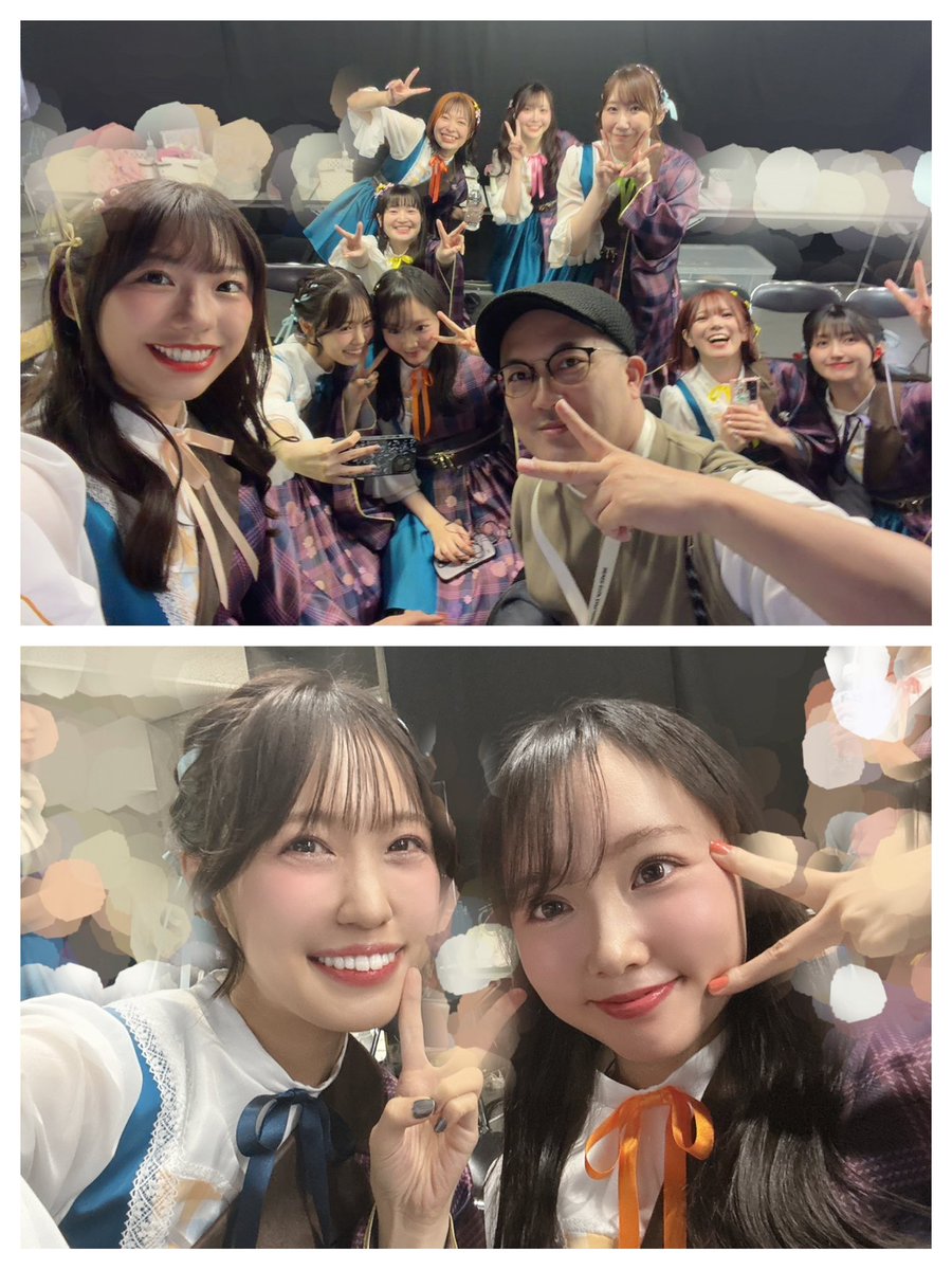 arisa_kori's tweet photo. #ミリオン14th_day1
オフショットです🎀👑✨
愛がいっぱいな1日、幸せでした🎼

ps.4枚目、全然気付いてなかったです…！笑 https://t.co/YmjEaAA03x